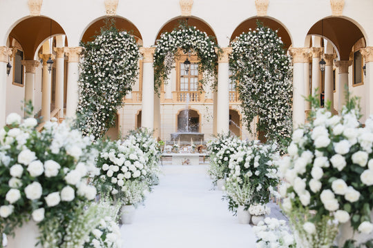 Theatrical Wedding Inspired by Baz Luhrmann’s Celebrated Interior Design
