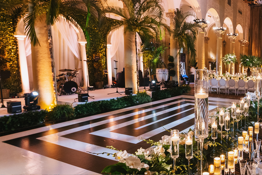 Glamorous Hollywood Regency Inspired Miami Wedding