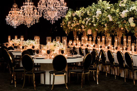 Enchanting Wedding in a Mysterious and Seductive Environment
