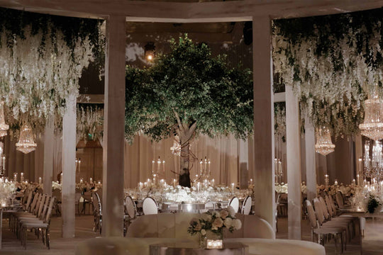 A Wedding Under an Enchanted Hanging Garden